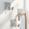 Adhesive Shower Hooks for Inside - Extra Sticky Stainless, Razor