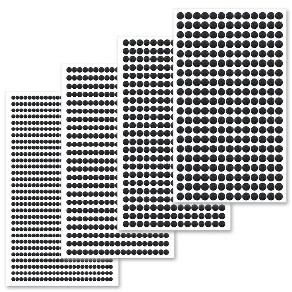 Kryzulax 1792Pcs Gem Stickers,4 Sheets Rhinestone Stickers,Sheets Acrylic Crystal Gems
