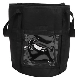 Plant Grow Bags Vegetables Potato Planting Container Fabric Flower Pot Garden ToolBlack 30x35cm 26L/7Gallon