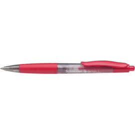Schneider Gelion 1 - Gel Pens (Retractable, Red, Red, Transparent, Plastic, Ambidextrous, Medium)