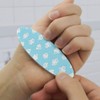 Cute Cloud Pattern Double-Sided Oval Nail File Emery Board Set