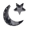 Ramadan Dessert Tray Iron Reusable Large Capacity Moon Star Shaped