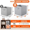 powerking Cube Storage Boxes, Foldable Fabric Storage Bins And Cloth
