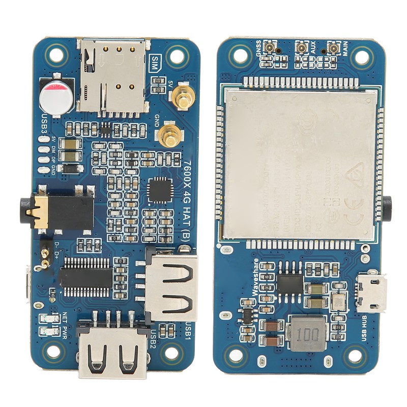 SIM7600GH 4G HAT 4G 3G 2G Support GNSS Positioning Global