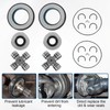 Front Axle Seal & Greaseable U Joint Kit & Hub