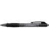 Q-Connect Retractable Ballpoint Pen Medium Black (Pack of 10)