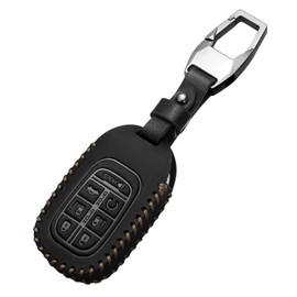 Funda de piel compatible con llave Honda para llavero Odyssey 2025 2026 con 7 botones