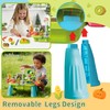 Yrkidstoi Water Table with Pump, 12-in-1 Dino Mist Spray Water