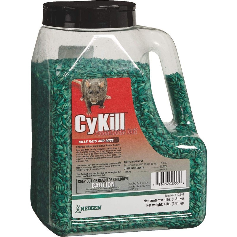 CyKill Rodenticide Bait Effective Rodent Control with Bromethalin for Control