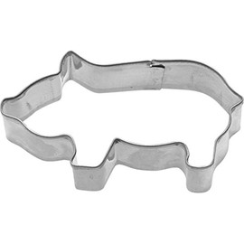 Westmark 6 Pig Cookie Cutters, Stainless Steel, Silver, 5.9 x 2.8 x 2.2 cm