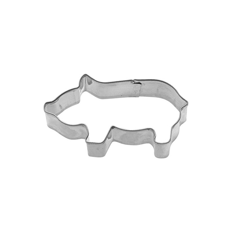 Westmark 6 Pig Cookie Cutters, Stainless Steel, Silver, 5.9 x