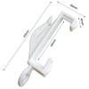 GADGET PLANET Plastic Curtain Hooks (Pack of 80) Curtain Glider