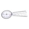 Goniometer Transparent Orthopedic Angle Ruler Plastic Goniometer 360 Degree for