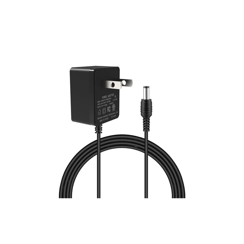 Giecy AC Adapter 9V 0.5A Output Plug Outer Diameter 5.5mm