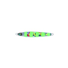 Yo-Zuri Jig (Hairtail) Blanker, Hairfish SP, Zebra, 7.1 oz (200 g), Zebra Glowing Silver (ZLS)