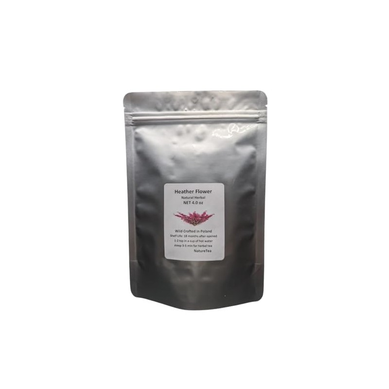 Heather Flowers - Dried Calluna vulgaris Loose Tea from 100%