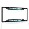 Fastasticdeals Metal Insert License Plate Frame Surf City Huntington Beach