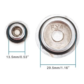 GOOFIT Cap for 50 cc 70cc 90 cc 110cc 125cc Dirt Bike Go Kart ATV Quad 4 Wheeler Pit Bike