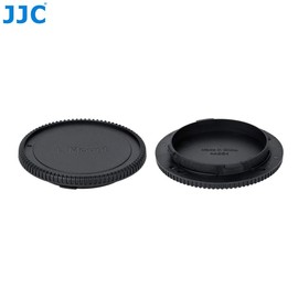 JJC Body Cap + Rear Lens Cap Set for Leica SL3, SL2, SL (Typ 601), TL, T, CL, Panasonic S1, S1R, S1H, S5, S5II S5IIX, Sigma fp, fp L etc. L Mount Digital Camera & L Mount Lens System (1 Set)