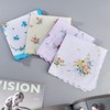 Handkerchiefs for women, cotton handkerchiefs, 10 pieces white