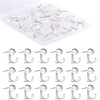 YOUOWO Thumb Tacks Push Pins, 50 Pieces