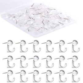 YOUOWO Thumb Tacks Push Pins, 50 Pieces