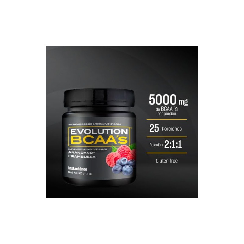 Evolution BCAA'S Aminoácidos en Polvo
