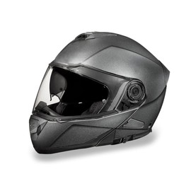 Daytona Helmets Glide Modular Motorcycle Helmet - DOT Approved Flip Up Helmet - Bluetooth Ready Full Face Motorcycle Helmet with Dual Visors for Men, Women & Youth
