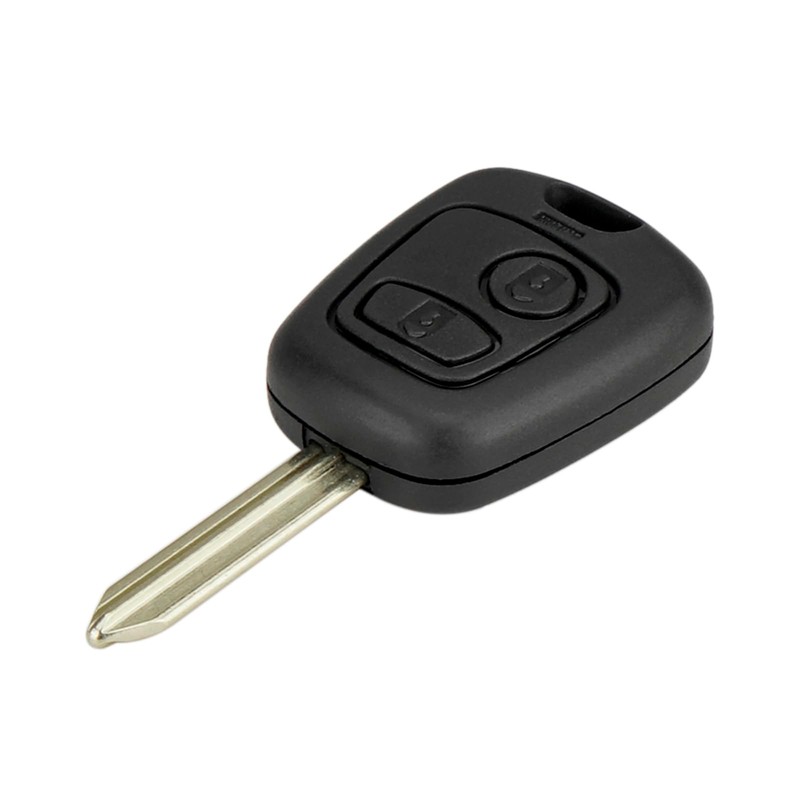 2 Buttons 433MHz Car Key for Peugeot Citroen Remote Control