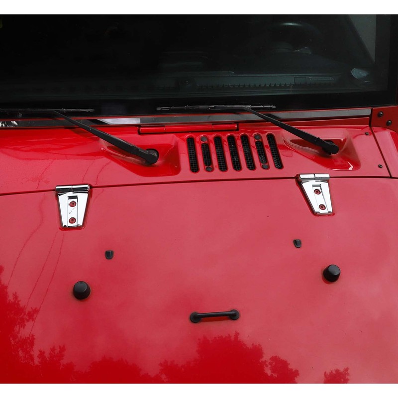 RT-TCZ Hood Hinge Cover Trim Exterior Decoration Kits Accessories for