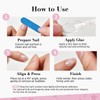 GLAMERMAID Nail Glue for Press Ons Nails 15ml, 28 Days