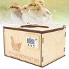 9 Egg Incubator Smart Pine Wood Efficient Thermostat Water Bed