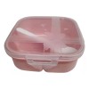 Plasticocina Lunch Box Loncheras Topper Para Lunch Fiambrera Con Cuchara