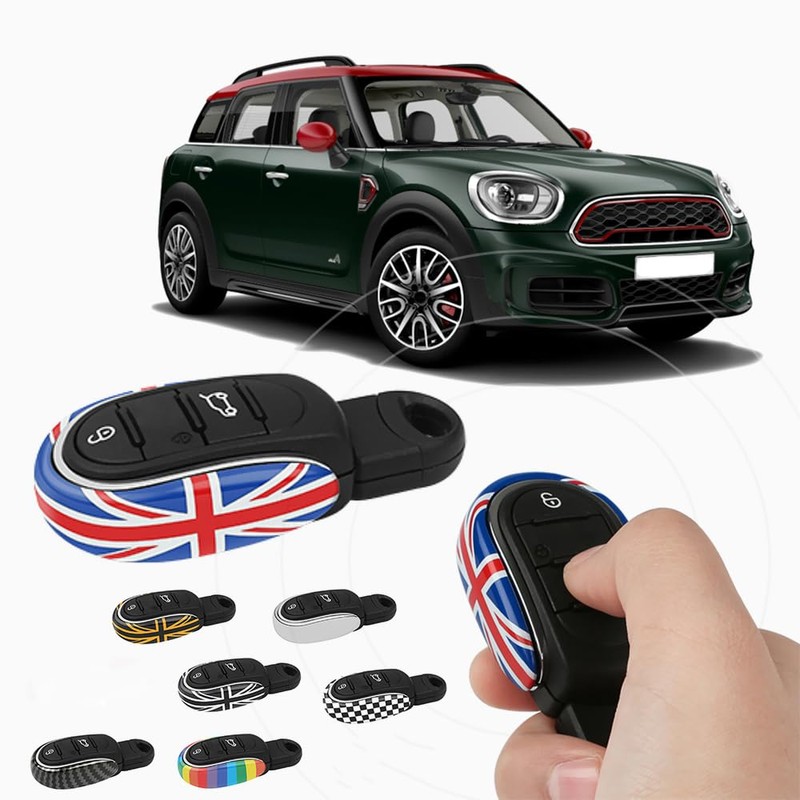 Heinmo para Cooper, para Llavero de aleación, Funda para Llave