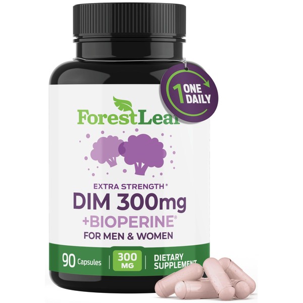 DIM Estrogen Supplement for Women & Men - 300mg DIM