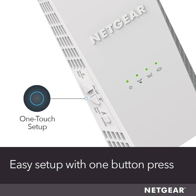 NETGEAR WiFi 5 Range Extender (EX6400) – Add up to