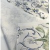 Waverly Mandarin Prose Blue Porcelain Drapery Upholstery Fabric by The