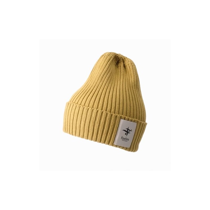 Foxfire 5522031 Beanie Knit Cap, gold yellow