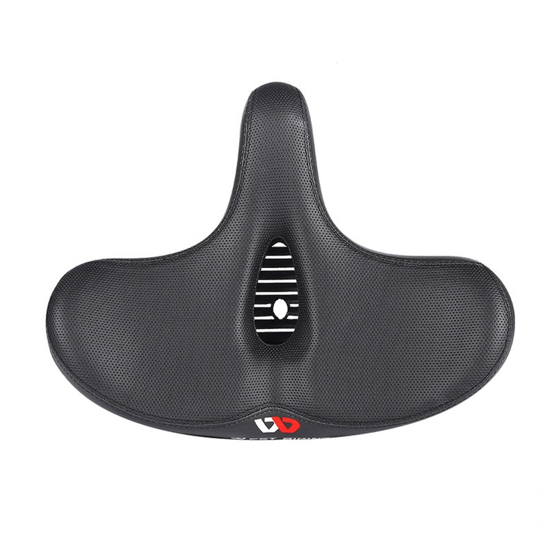 WEST BIKING Bike Seat Wide Comfortable Cycle Saddle Shock Absorption