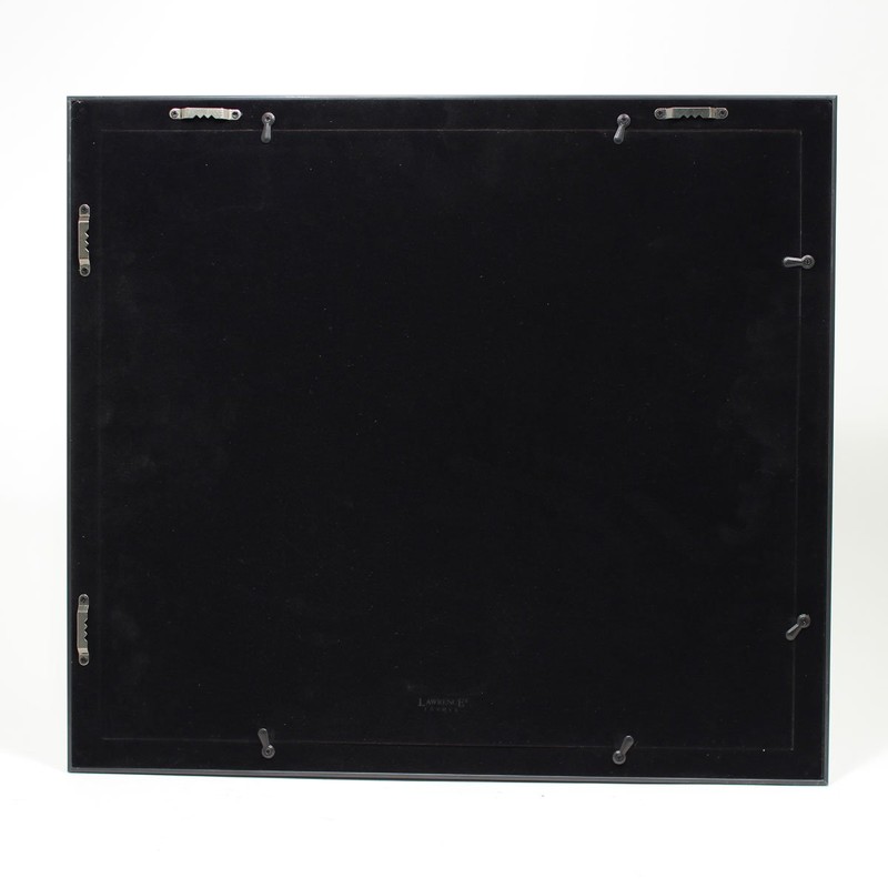 Lawrence Frames Seven Opening Collage Frame, 4 by 6-Inch, Black