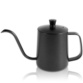 Abizarch Pour Over Kettle 350ml Spout Coffee Tea Pot with Handle Stainless Steel Coffee Kettle Portable Tea Kettle Multifunctional Pour Over Coffee Kettle for Home Office