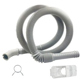 AEM73732901 Washer Drain Hose for LG Kenmore, Washing Machine Drain Hose Replacement, Replaces Parts Number AEM73732901 AEM74053001 MEGJ62685201 2702257 PS8749199 PS8749199