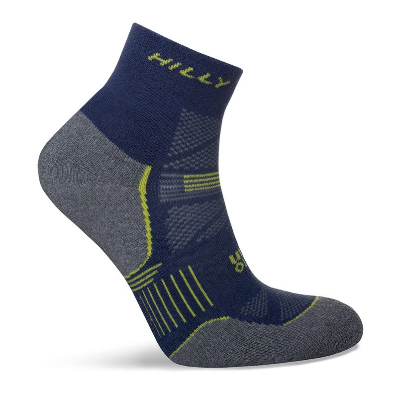 Hilly Running Socks Supreme Anklet, Midnight/Grey Marl, L EU
