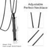 2PCS Breathing Necklace - Stainless Steel Anxiety Relief & Stress