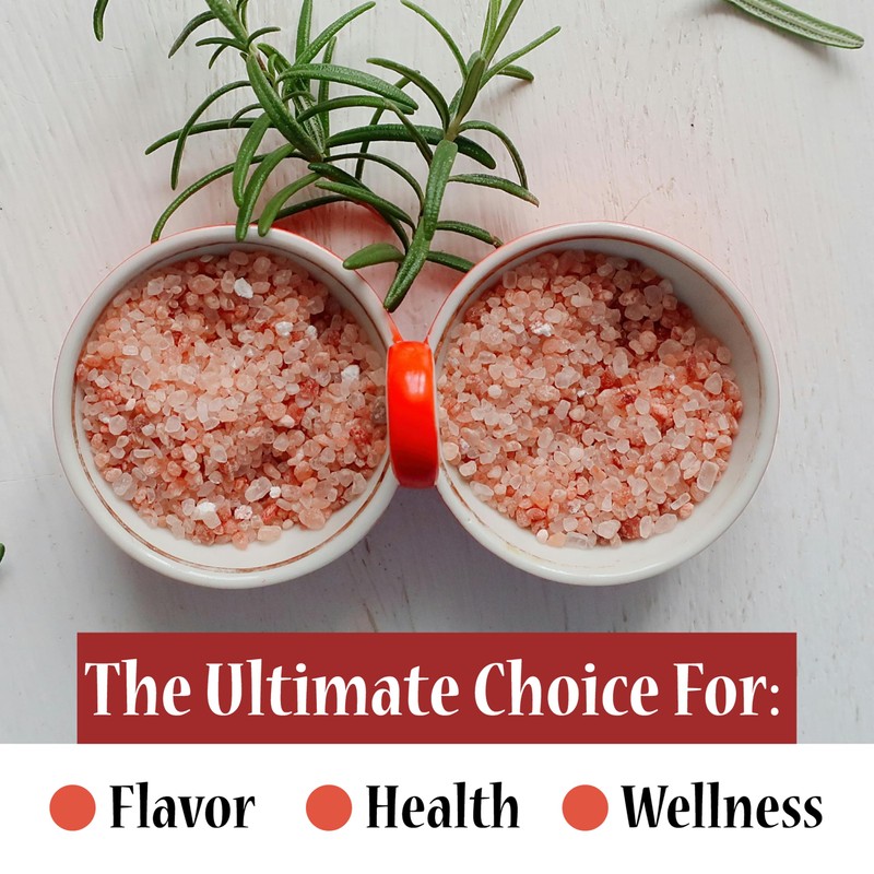 Concession Essentials- Himalayan Coarse Pink Salt (1lb) Includes a 3"