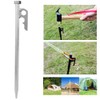 8 pcs Stainless Steel 20cm Hex Tent Stakes Pegs for