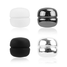 4 Pieces Magnetic Hijab Lapel Pins, Magnetic Brooch Pins Without Lapel Pins, Strong Magnetic Hijab Lapel Pins, Without Lapel Pins for Women's Clothing (Color A)