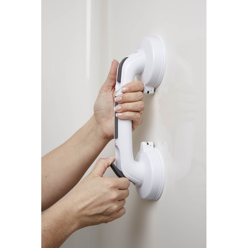 Medline Bath Safety Suction Cup Assist Bar, 12 Inch -
