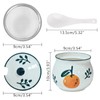 Koythin Ceramic Bacon Grease Container with Strainer, 23 oz Suitable