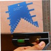 LIFKOME Depth Gauge Router Step Gauge Durable Measuring Tool for